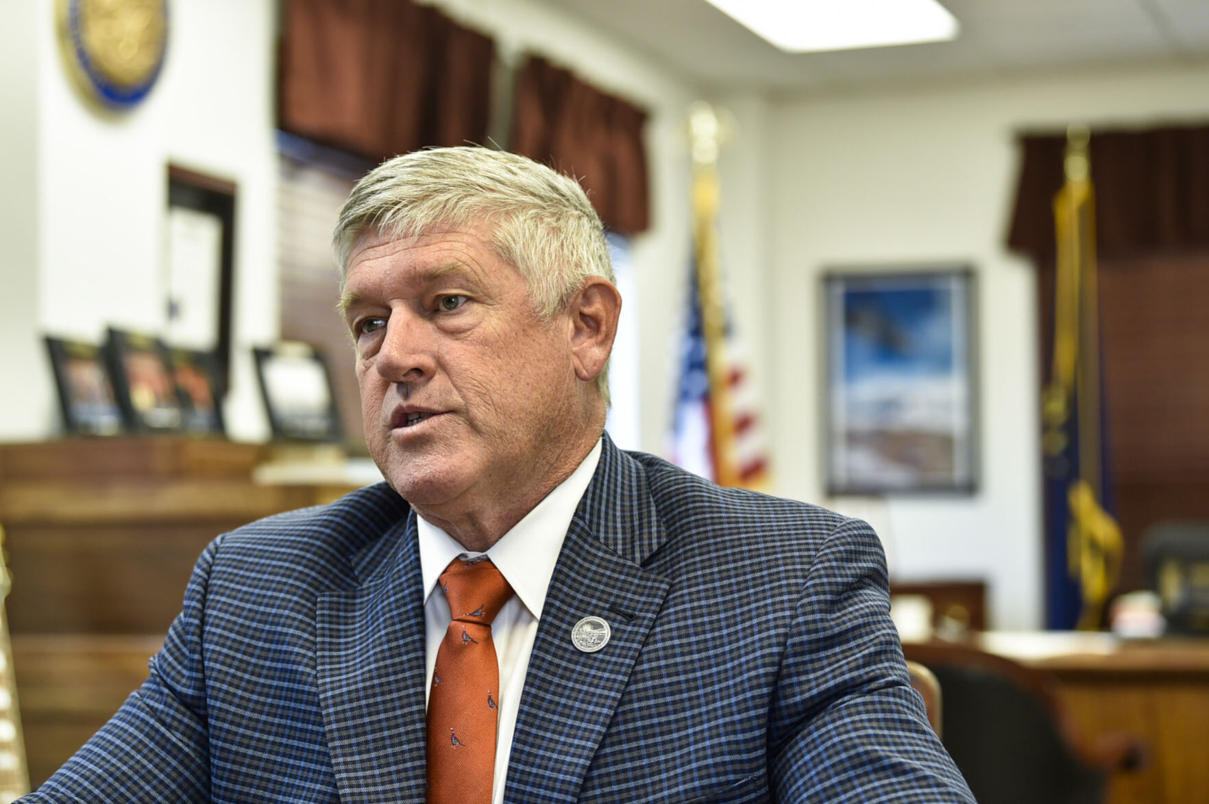 Troy Downing, Montana Commissioner of Insurance and Securities (IR print copy)